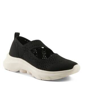 NEW FLEXUS women's fazano mary jane sneaker in black
